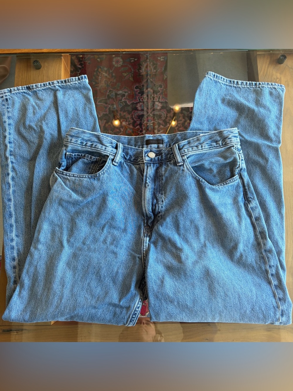 100% Cotton Men's Straight Leg Denim